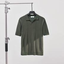 Camiseta Polo Masculina Waffle Slim Fit – Gola V - BOLDMAN