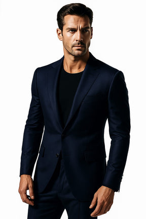Blazer Masculino Azul Marinho Premium - BOLDMAN
