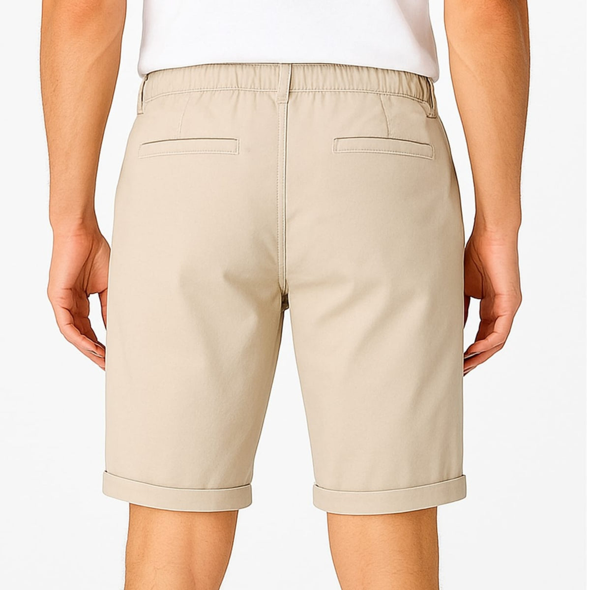 Bermuda Masculina de Sarja | Bolsa Faca Cáque | Bold Man™