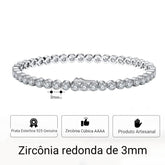 Pulseira em Prata Esterlina 925 | Acabamento Manual Premium | BOLDMAN