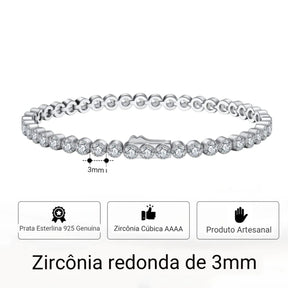 Pulseira em Prata Esterlina 925 | Acabamento Manual Premium | BOLDMAN