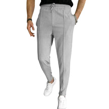 Calça Waffle Masculina Slim com Cordão Ajustável – BOLDMAN