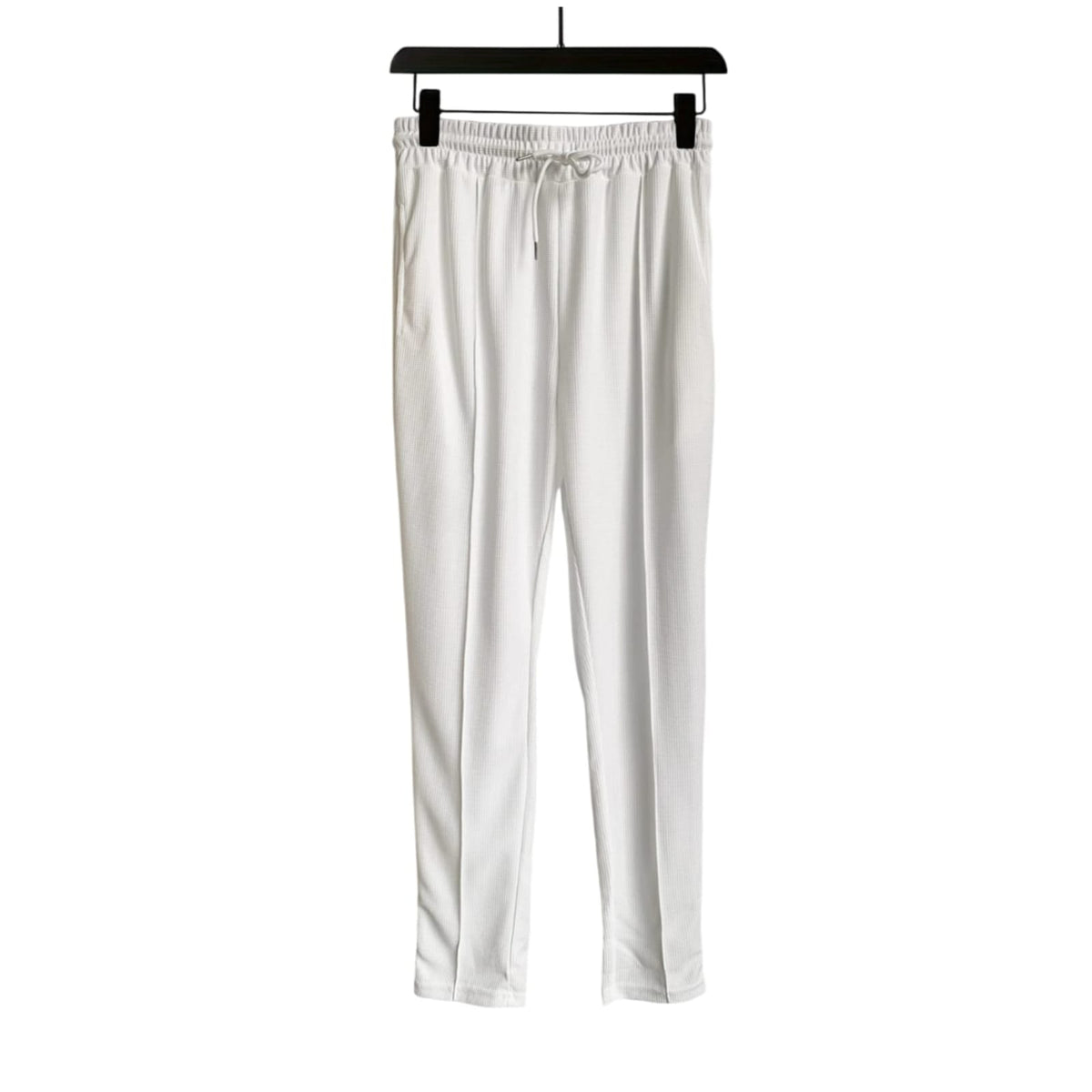 Calça Waffle Masculina Slim com Cordão Ajustável – BOLDMAN