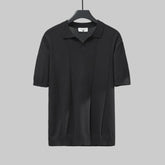 Camiseta Polo Masculina Waffle Slim Fit – Gola V - BOLDMAN