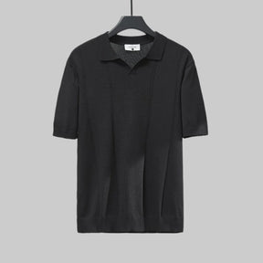 Camiseta Polo Masculina Waffle Slim Fit – Gola V - BOLDMAN