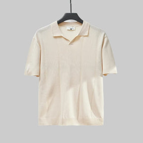 Camiseta Polo Masculina Waffle Slim Fit – Gola V - BOLDMAN