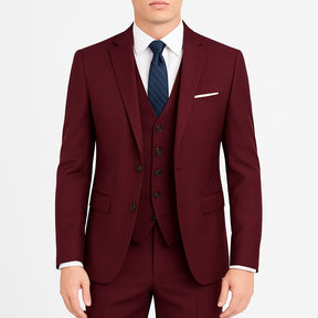 Costume Masculino Vinho Super Slim em Poliviscose | BOLDMAN